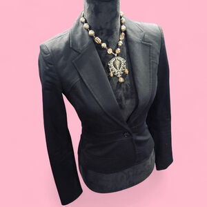 Black Body by Victoria's Secret Fitted Blazer 0